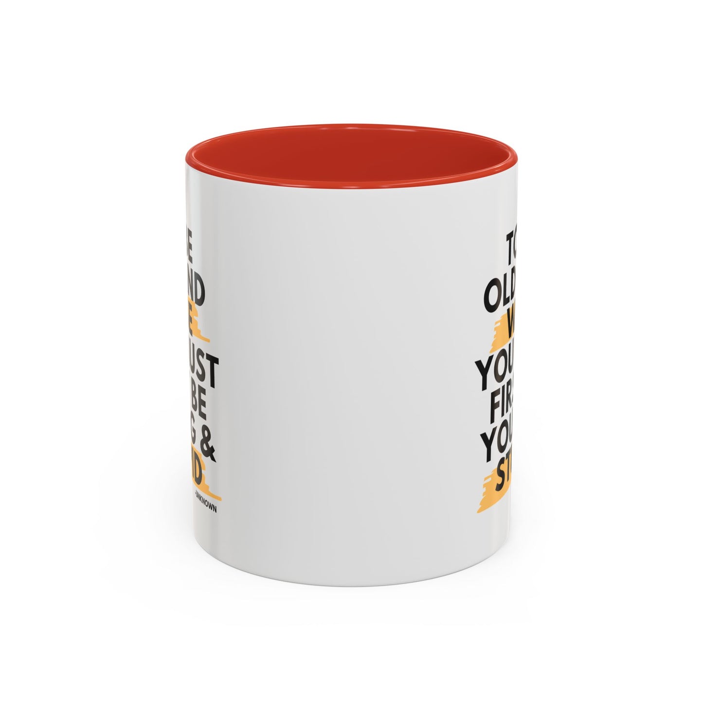 11oz/15oz Funny Old and Wise Young and Stupid Coffee Mug