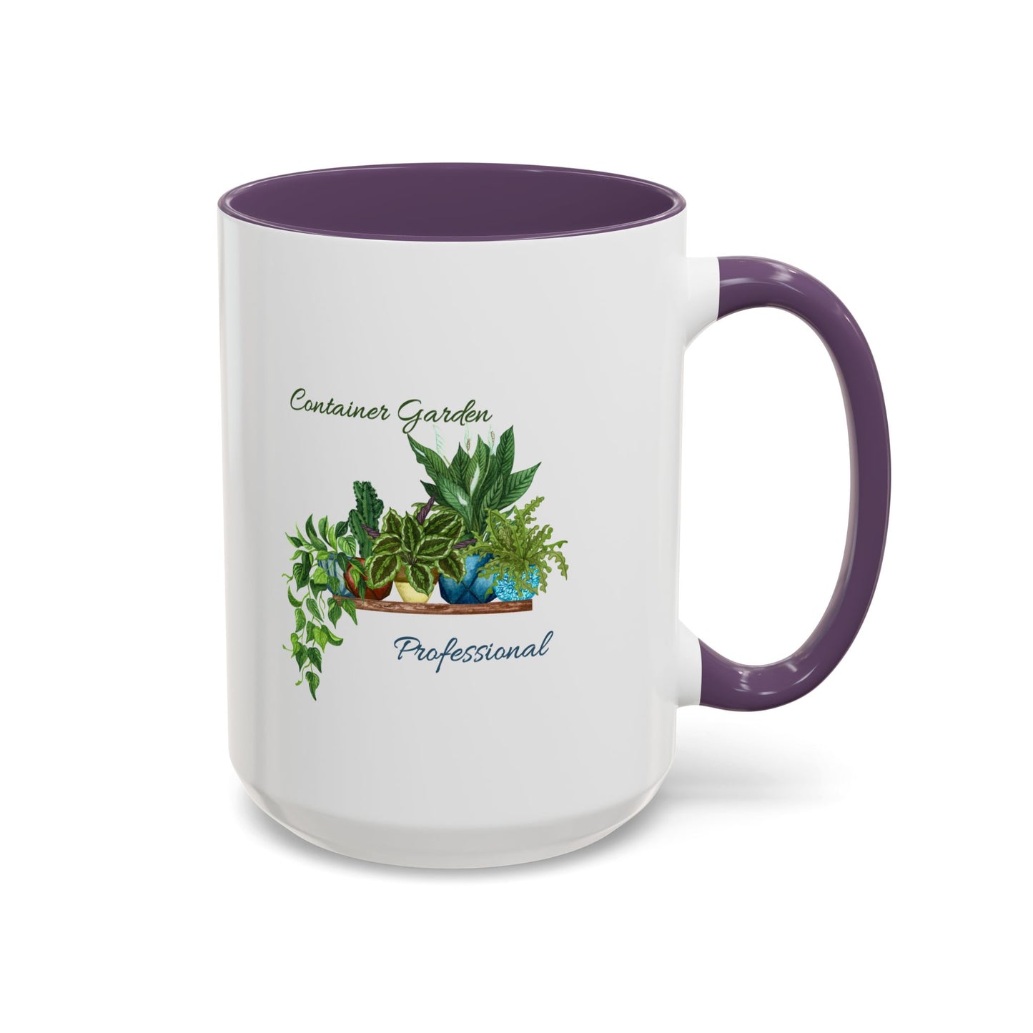 11oz/15oz Garden Themed Coffee Mug Container Garden Professional