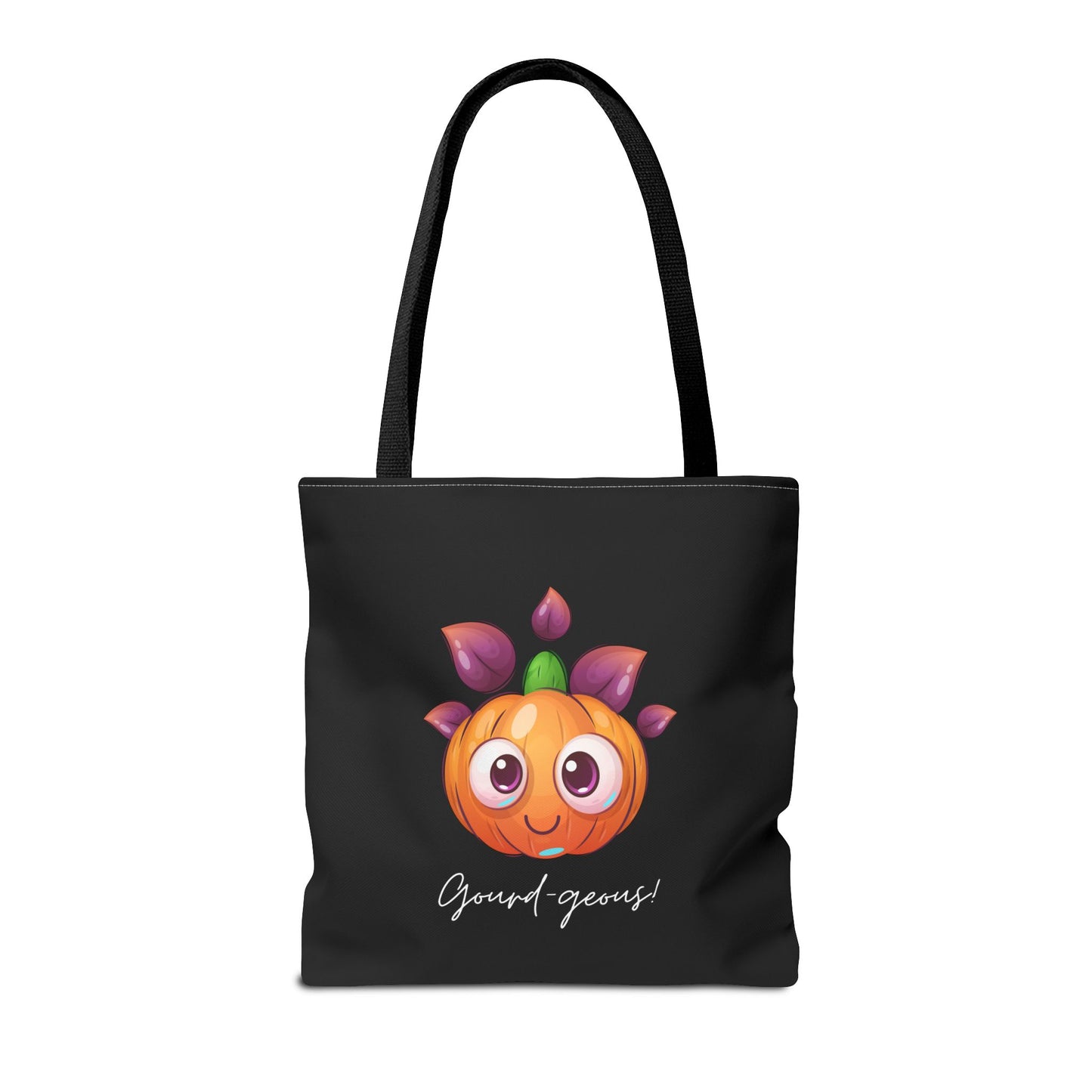 Cute Halloween Pumpkin Tote Spooky Season Tote Trick or Treating Candy Fall Themed Reusable Lunch Tote