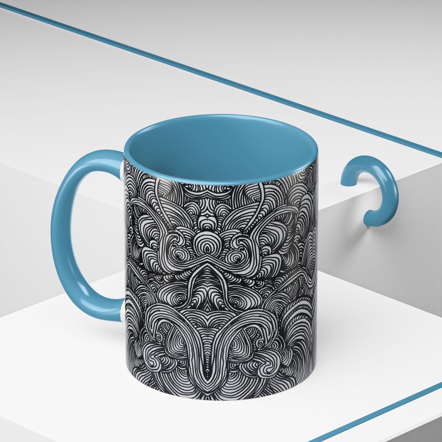 11oz/15oz Original Line Art Coffee Mug - Liquid