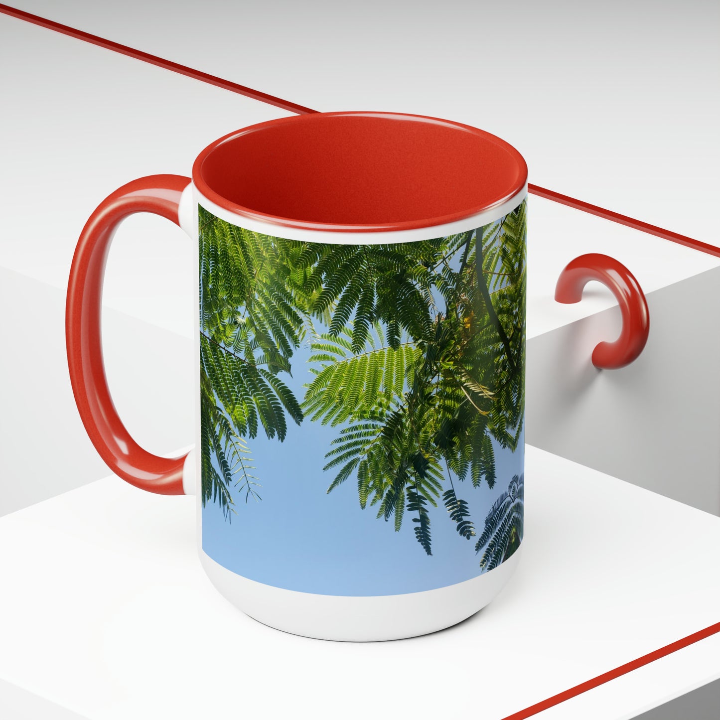 15oz Original Print Silk Canopy Accent Coffee Mug