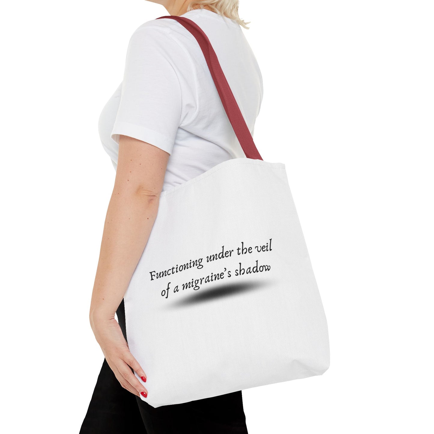 Unisex Migraine Day Invisible Illness Warrior Tote Bag