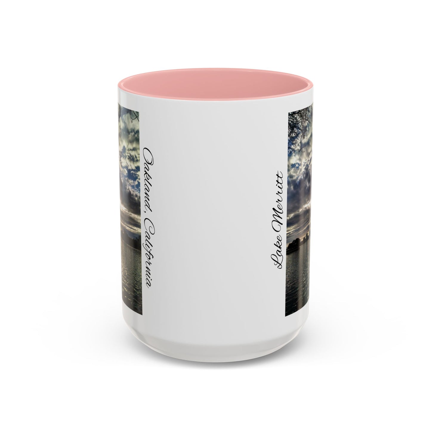 11oz/15oz Two Tone Lake Merritt, Oakland California San Francisco Bay Area Keepsake Coffee Mug