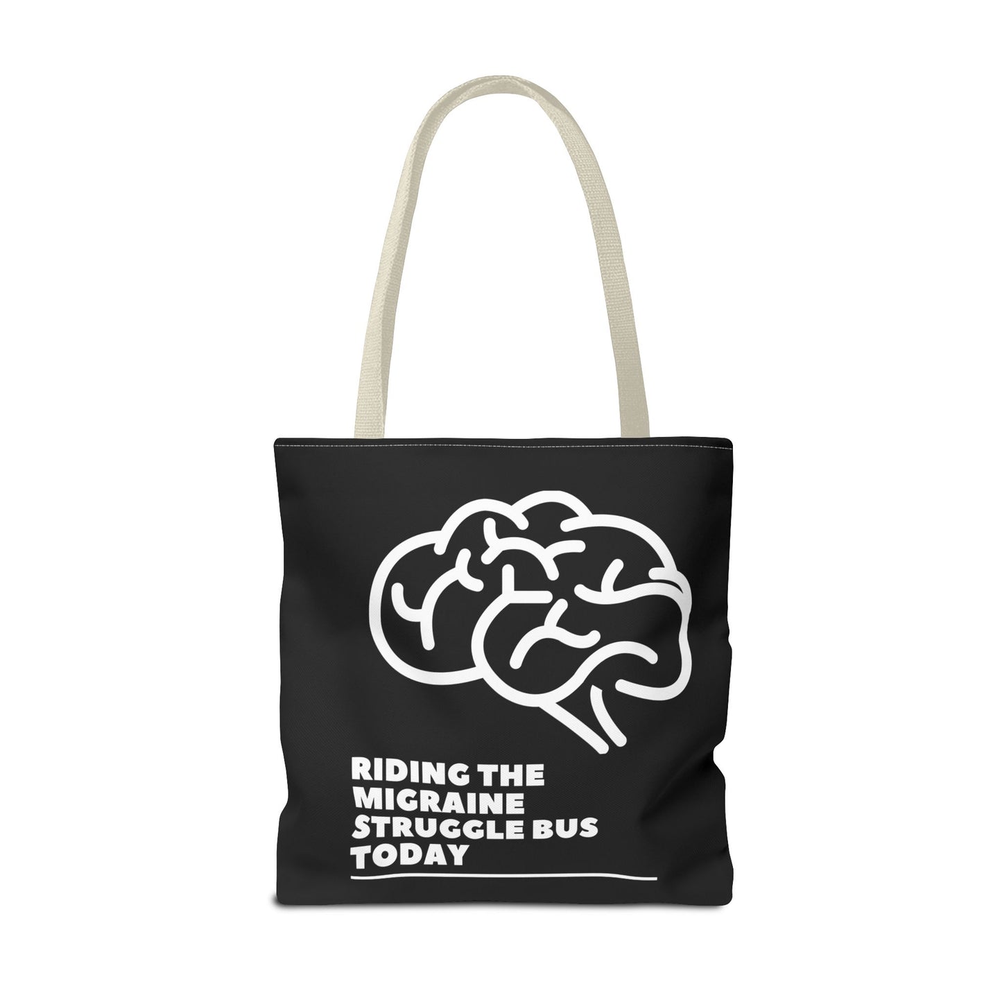 Unisex Migraine Day Invisible Illness Warrior Tote Bag