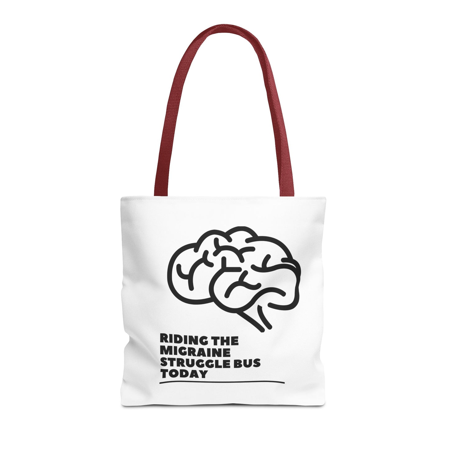 Unisex Migraine Day Invisible Illness Warrior Tote Bag