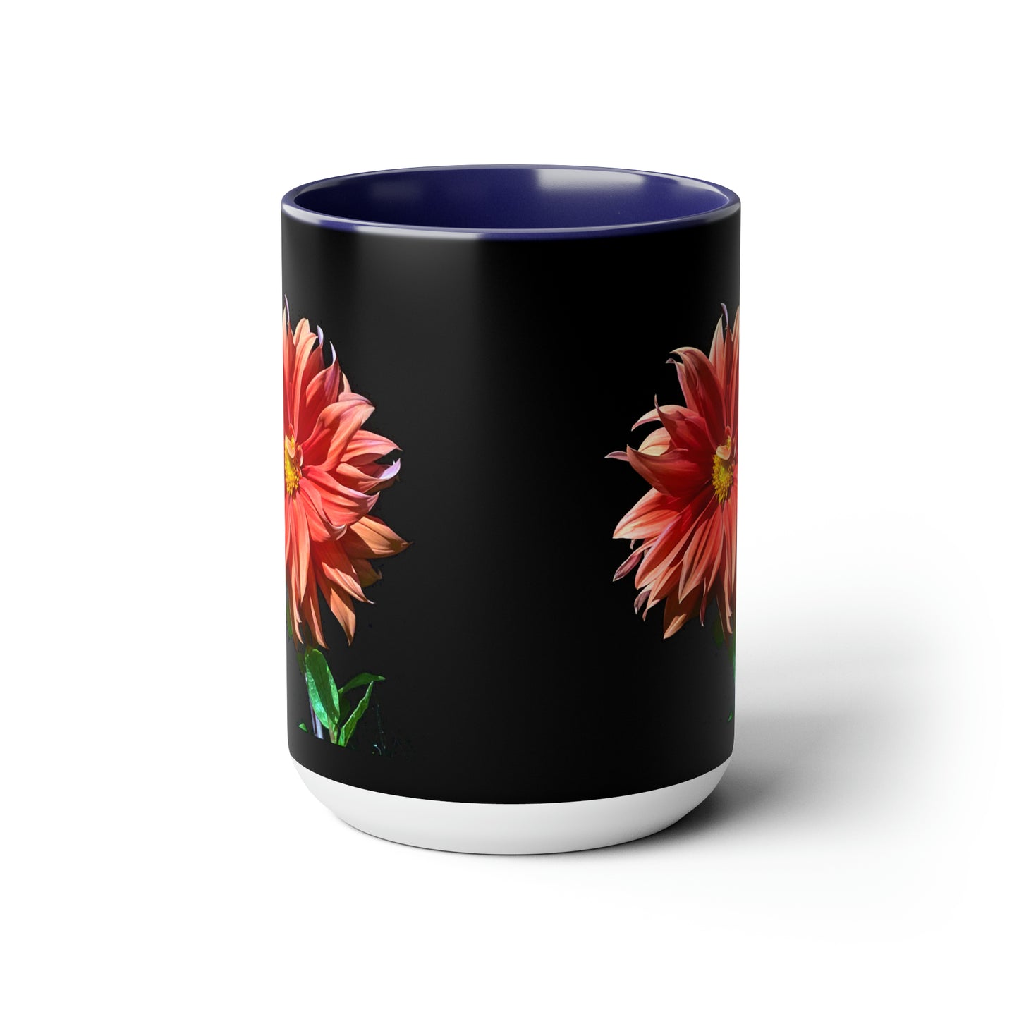 15oz Dahlia Flower Coffee Mug