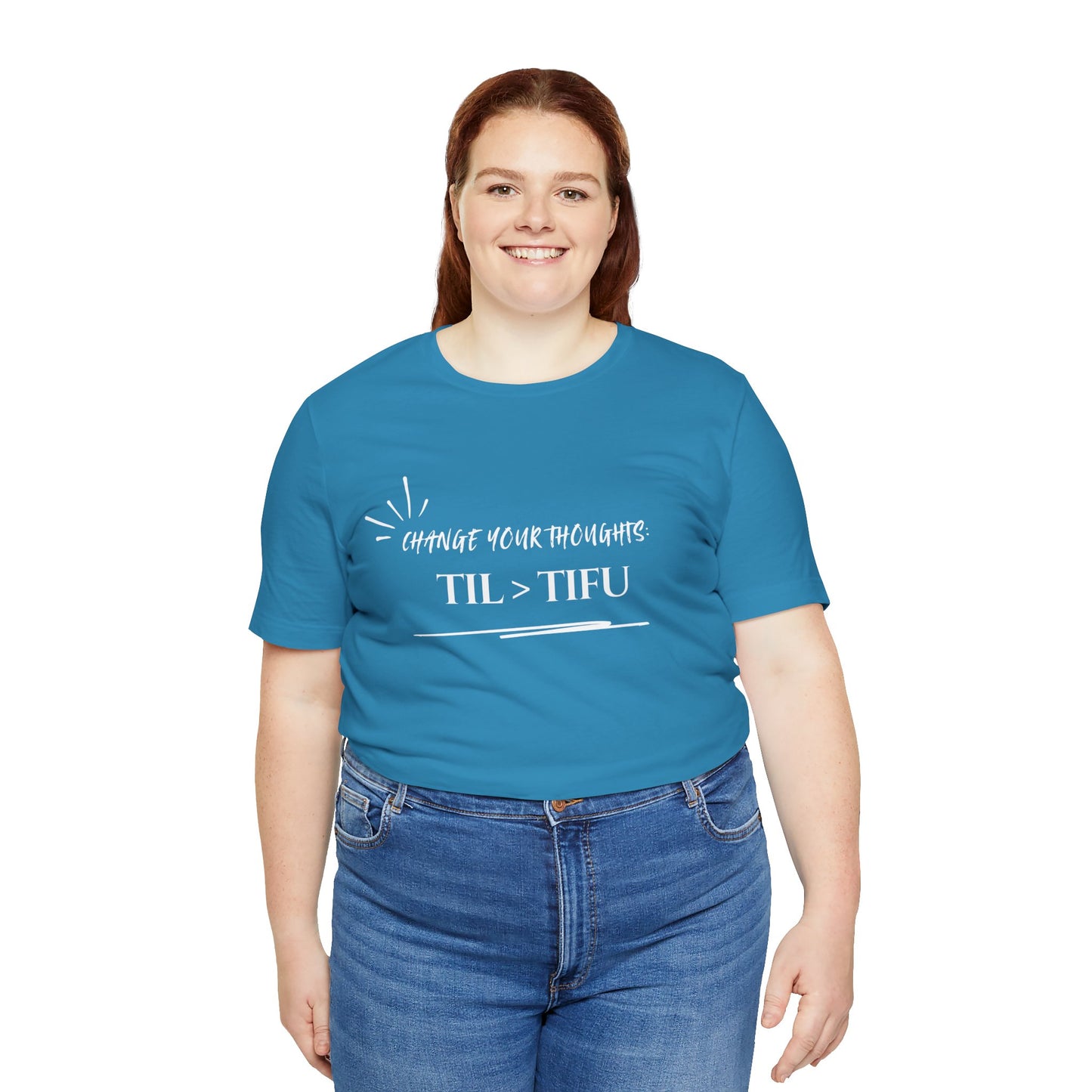 Unisex Self Love Positive Self Talk and Thoughts Mental Health Awareness and Positivity T-Shirt TIL>TIFU