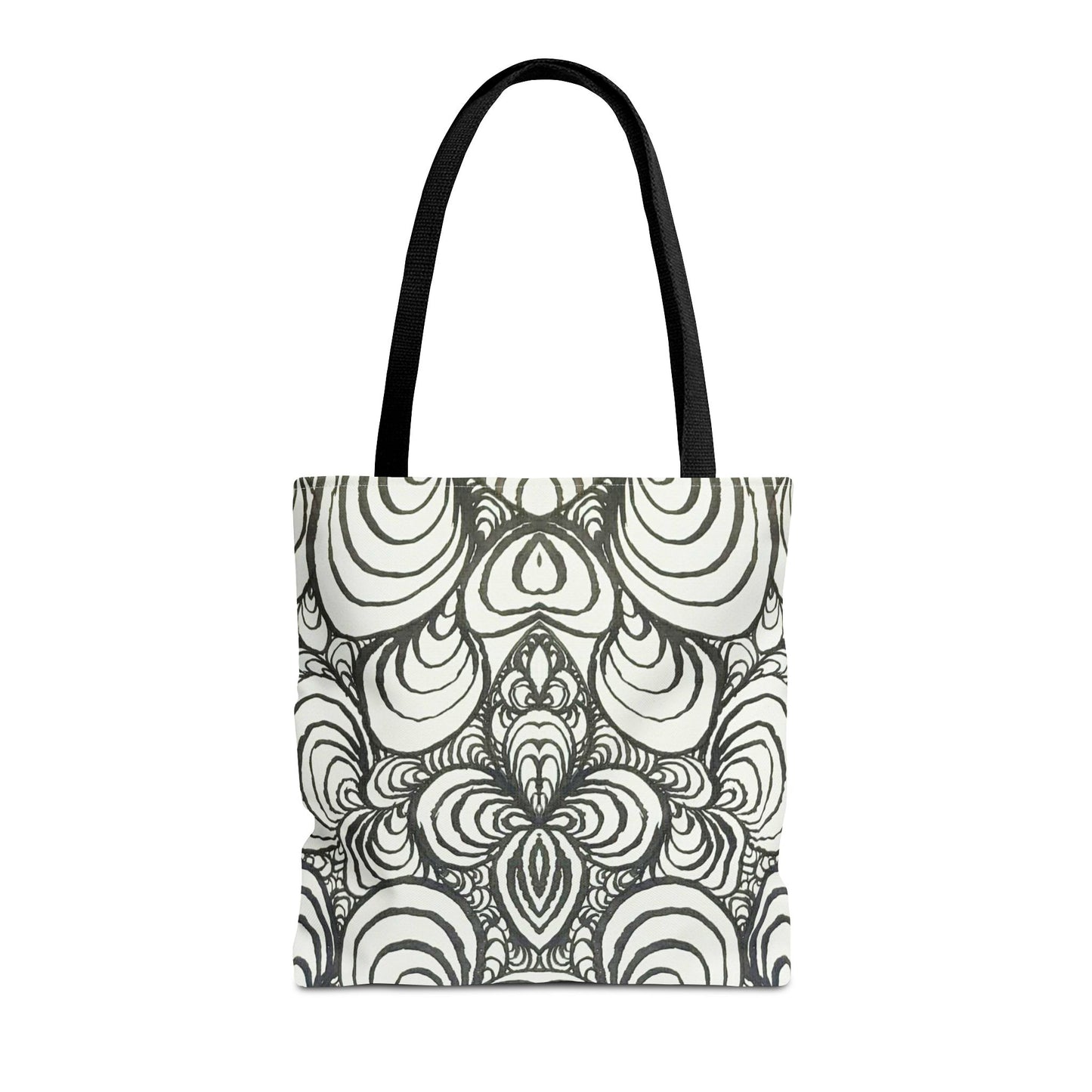 Unisex Original Line Art - All Over Print Tote Bag - Puzzle Panels 1