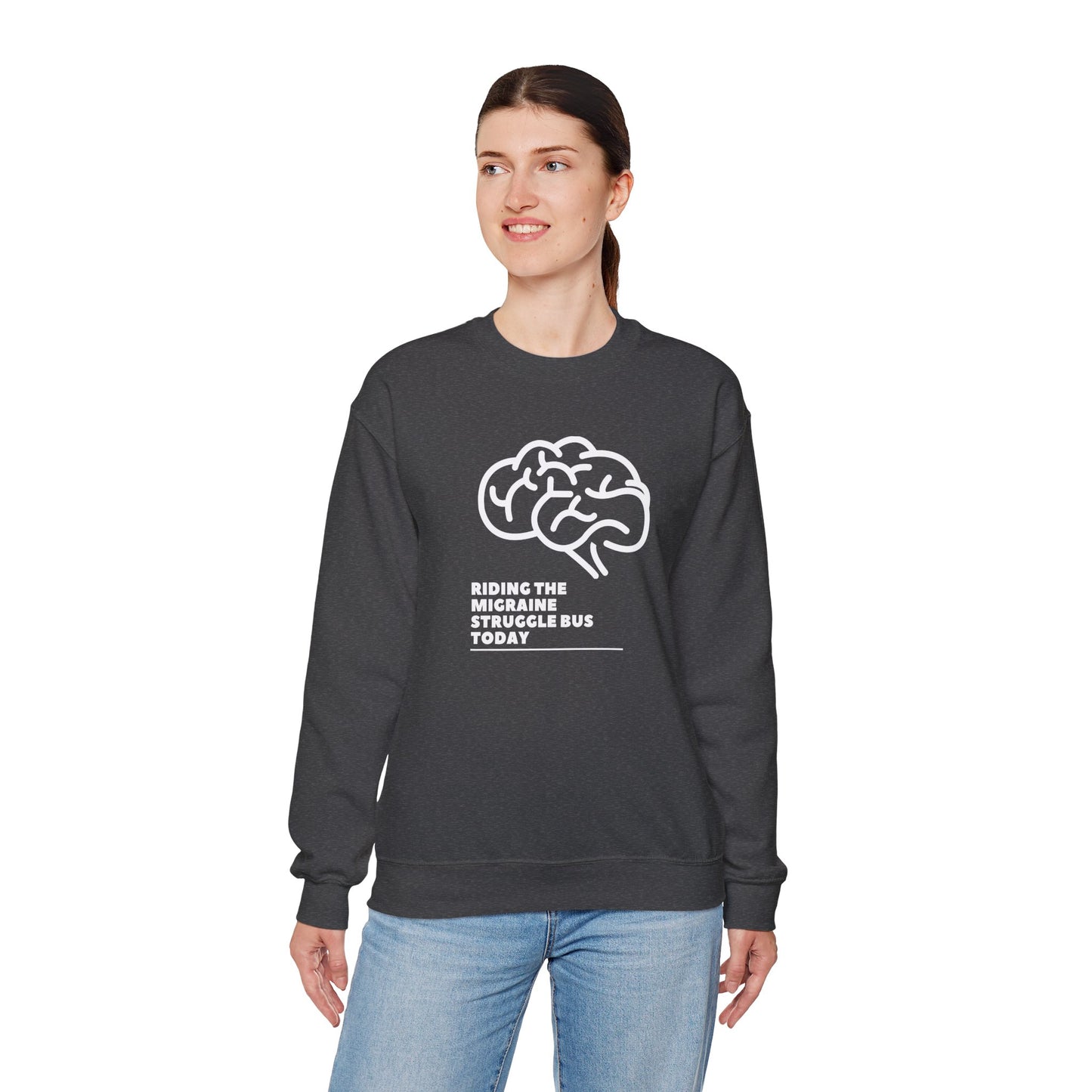 Unisex Migraine Day Invisible Illness Warrior Sweatshirt