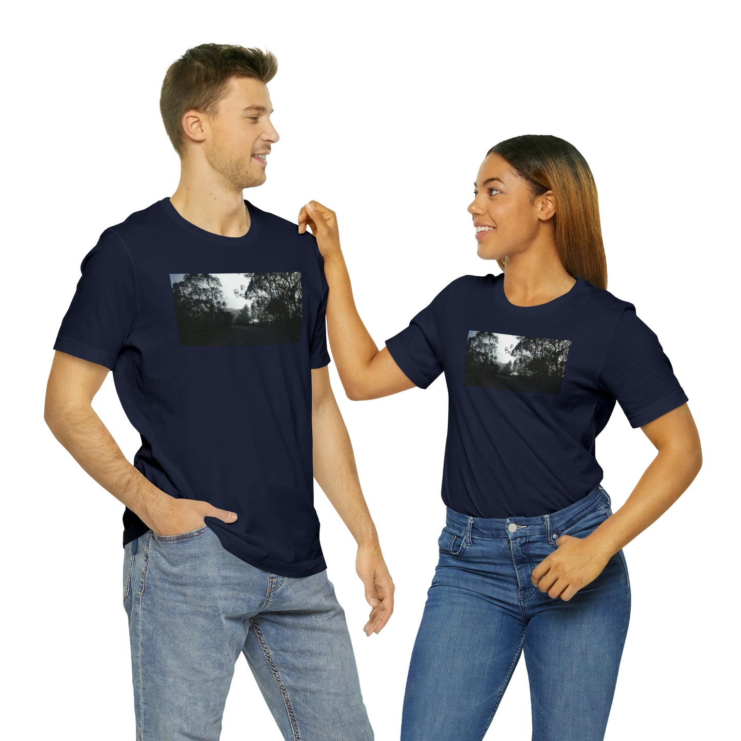 Unisex Travel T-Shirt, Scenic Ride I-280 On-ramp SF