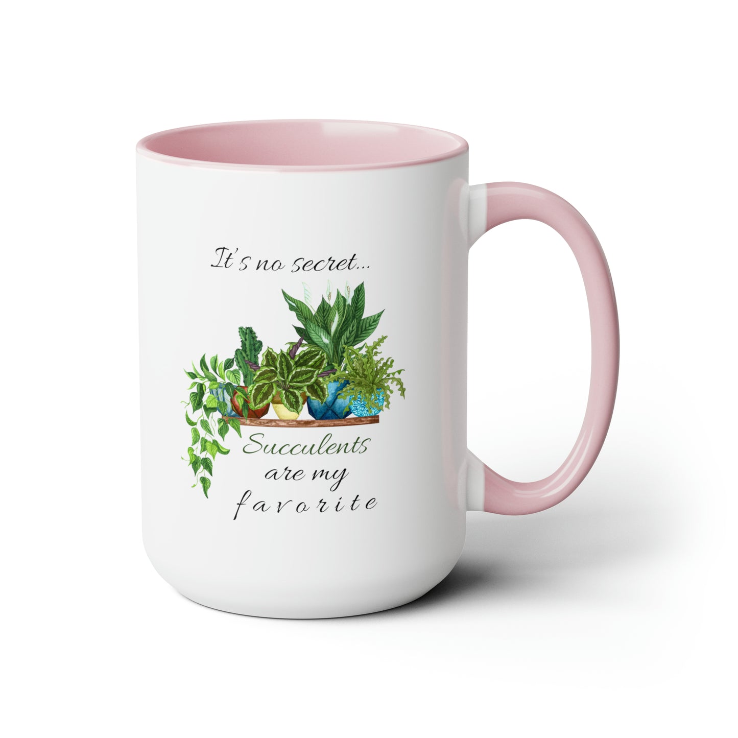 15oz Garden Themed Coffee Mug - Succulents Are My Favorite