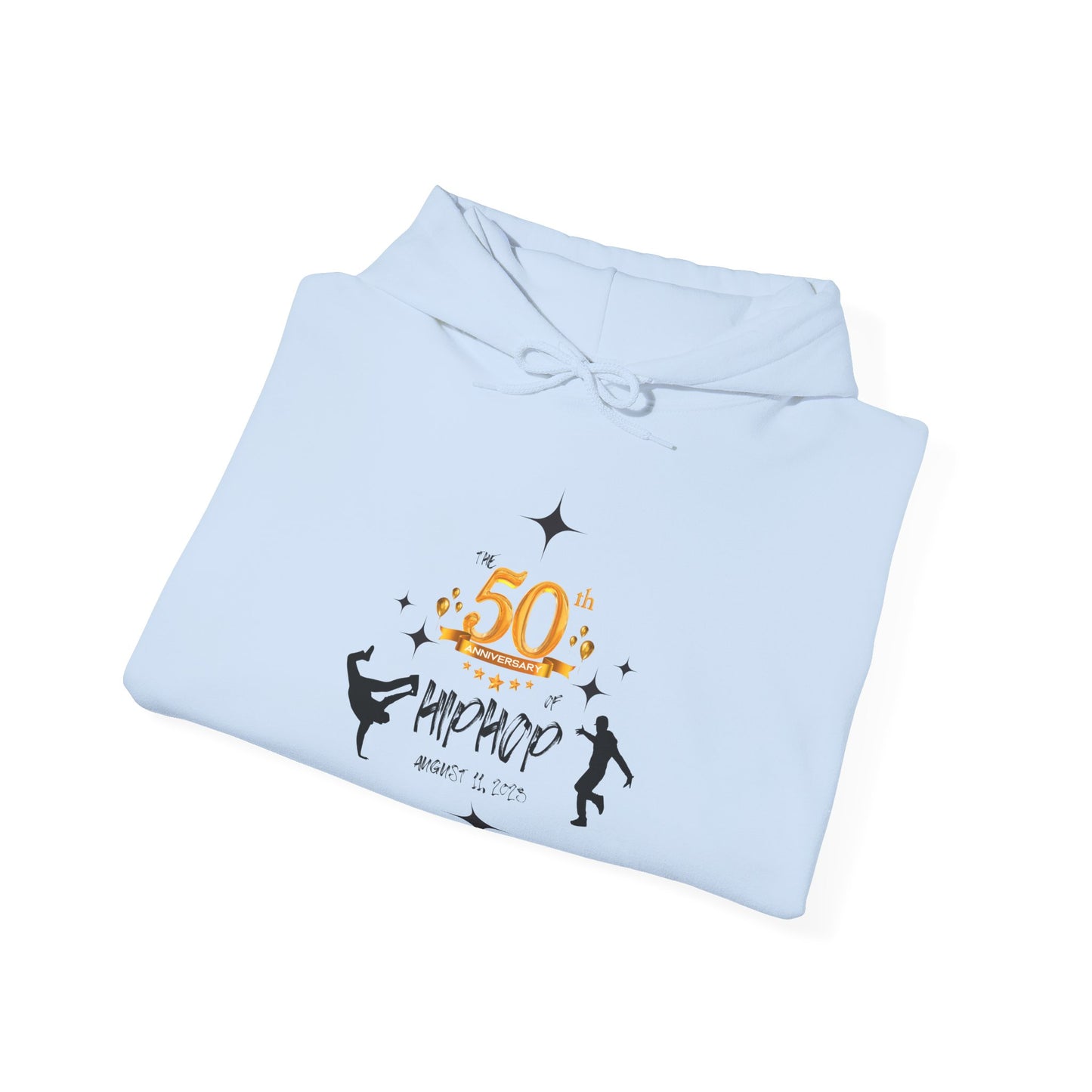 Unisex Heavy Blend™ 50th Anniversary of HipHop August 11, 2023 Commemorate 50 Years Hooded Sweatshirt