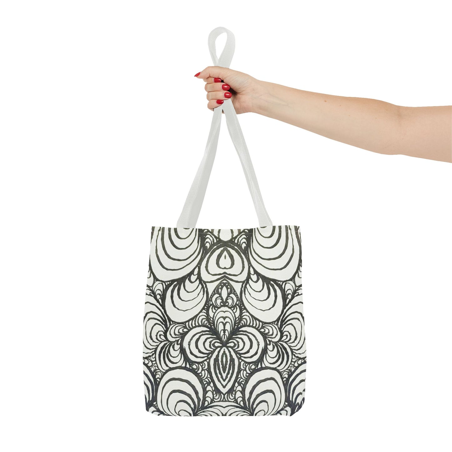 Unisex Original Line Art - All Over Print Tote Bag - Puzzle Panels 1