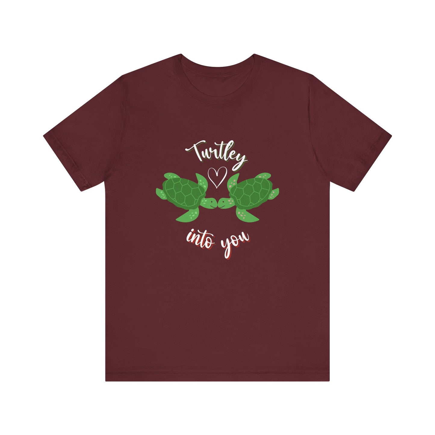 Unisex Cute Turtle Lover Turtley Into You T-Shirt