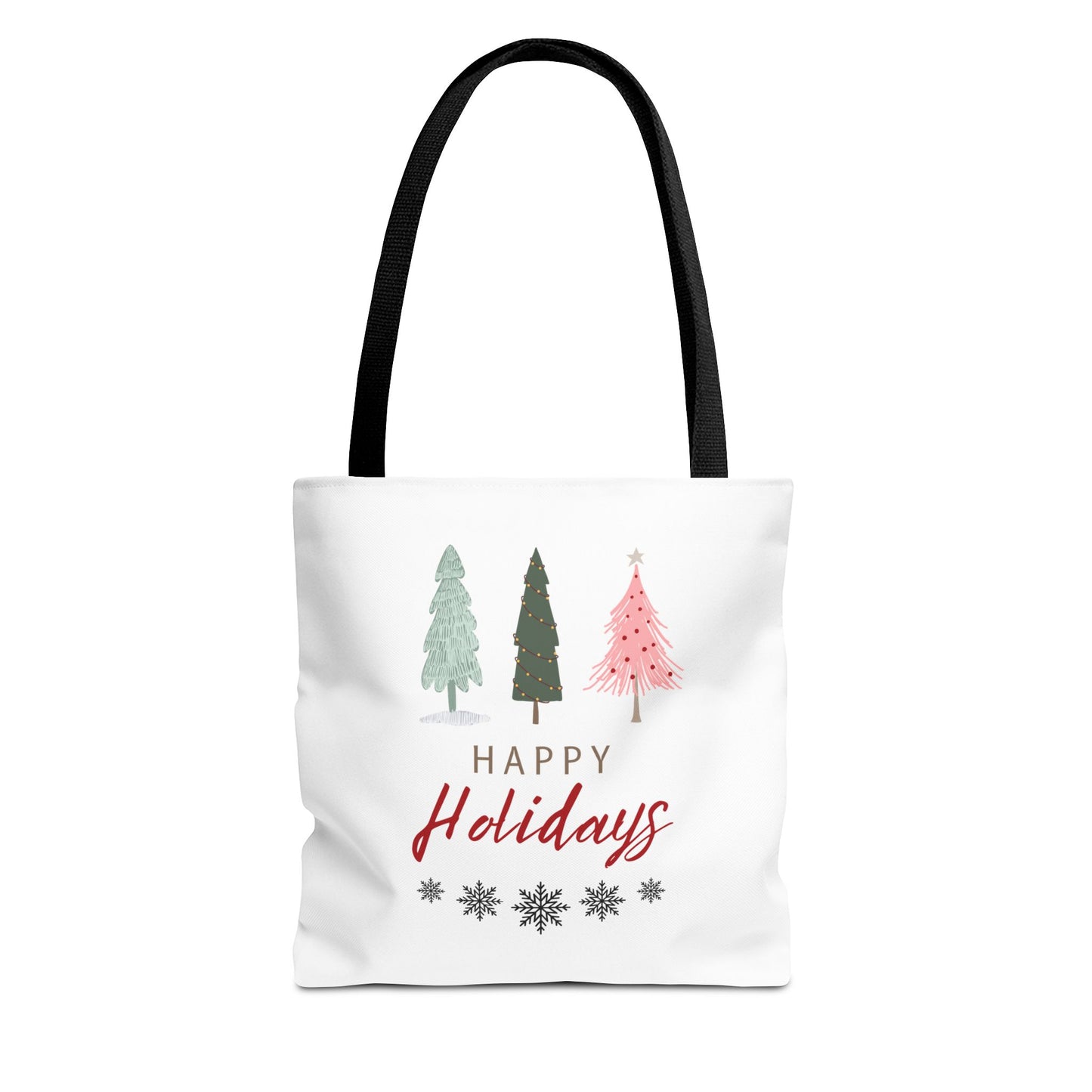 Unisex Happy Holidays Seasons Greetings Fall Tote Bag