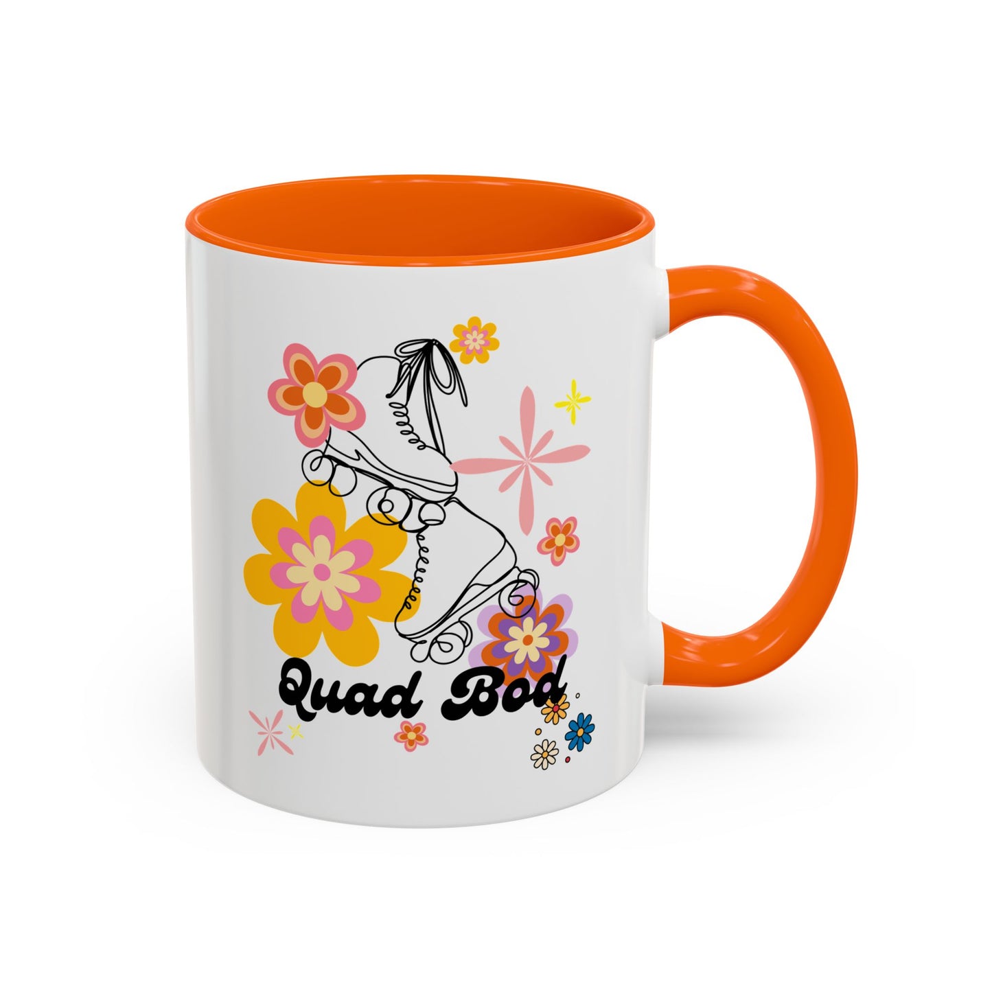 11oz/15oz Retro Vibes Roller Skate Quad Bod Coffee Mug