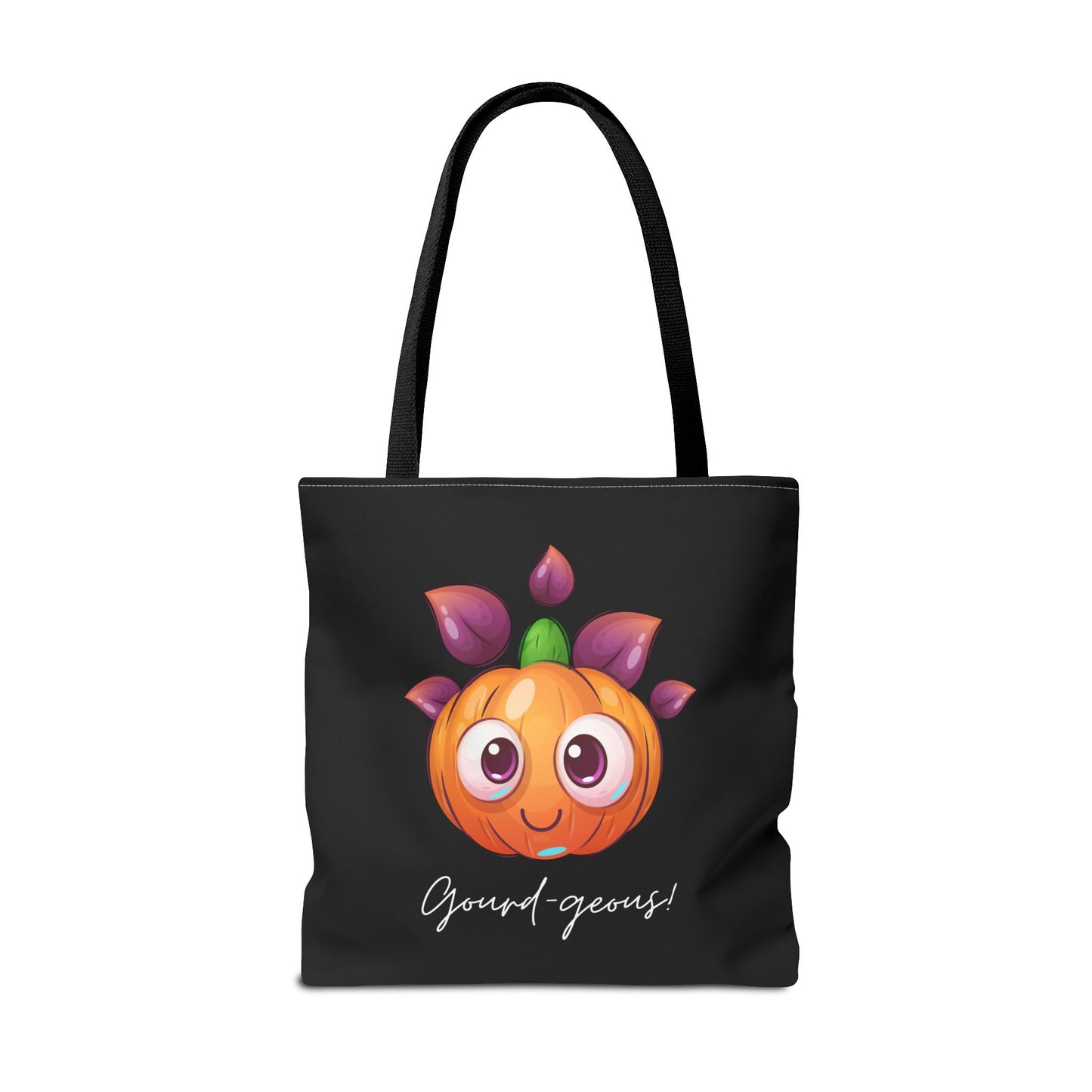 Cute Halloween Pumpkin Tote Spooky Season Tote Trick or Treating Candy Fall Themed Reusable Lunch Tote