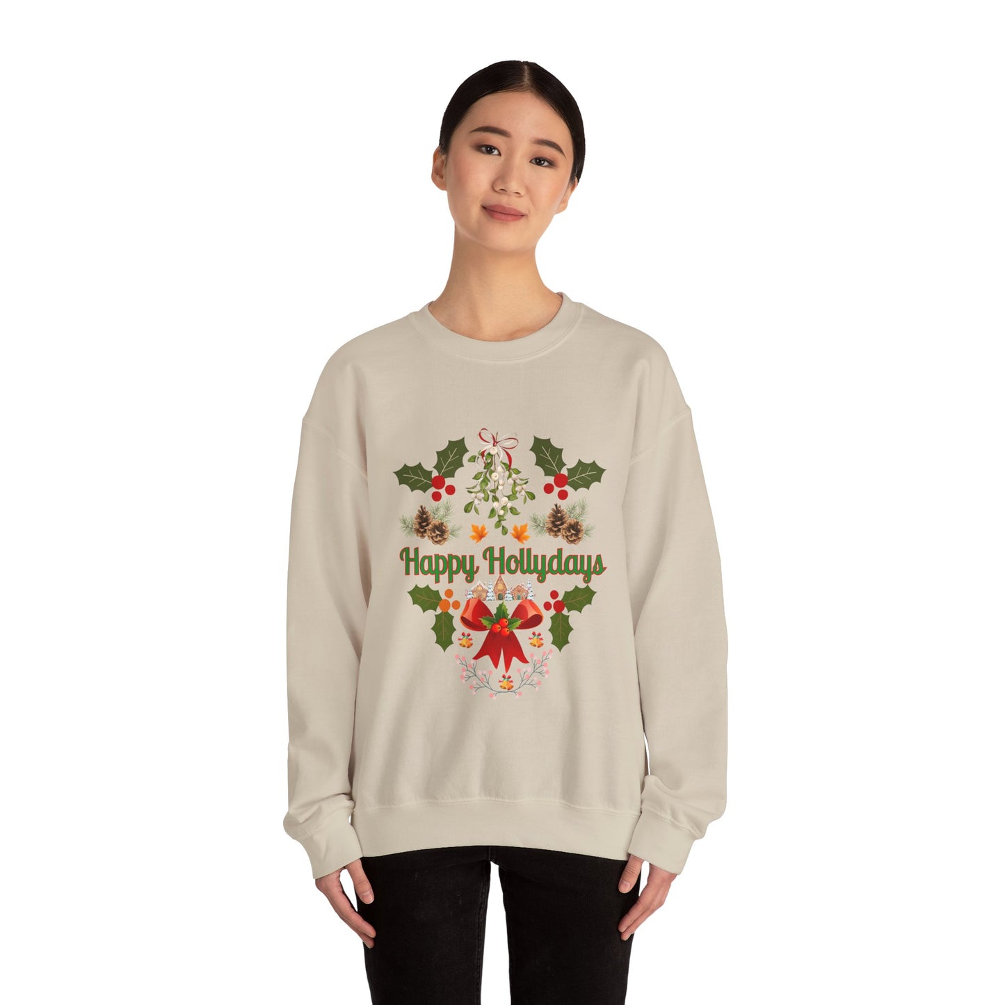 Unisex Ugly Sweater Contest Happy Hollydays Sweatshirt