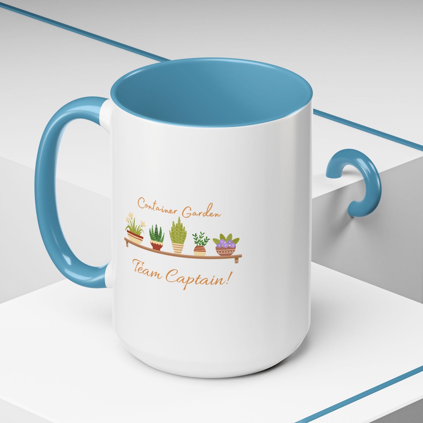 11oz/15oz Garden Themed Container Garden Team Captain Plant Parent Coffee Mug