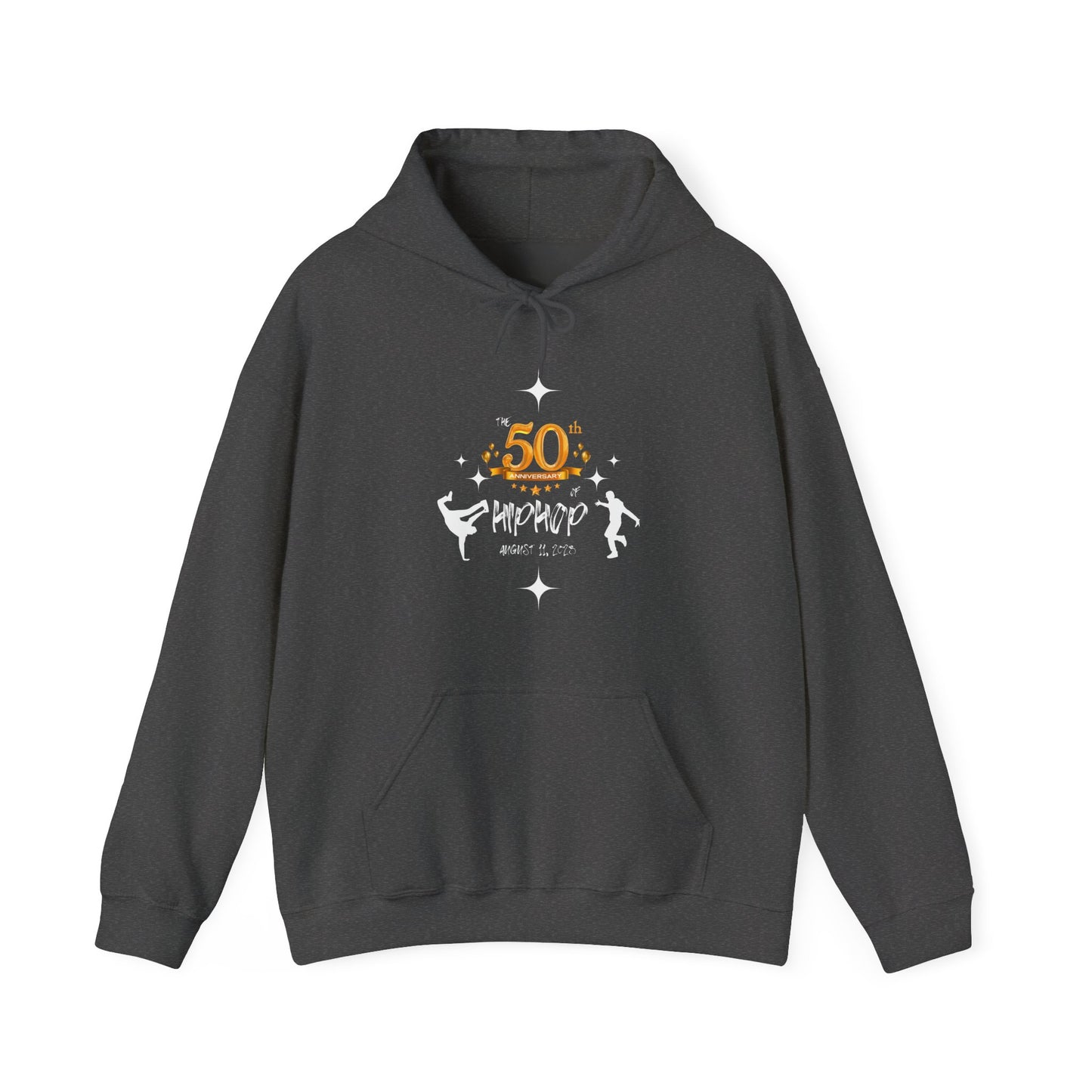 Unisex Heavy Blend™ 50th Anniversary of HipHop August 11, 2023 Commemorate 50 Years Hooded Sweatshirt