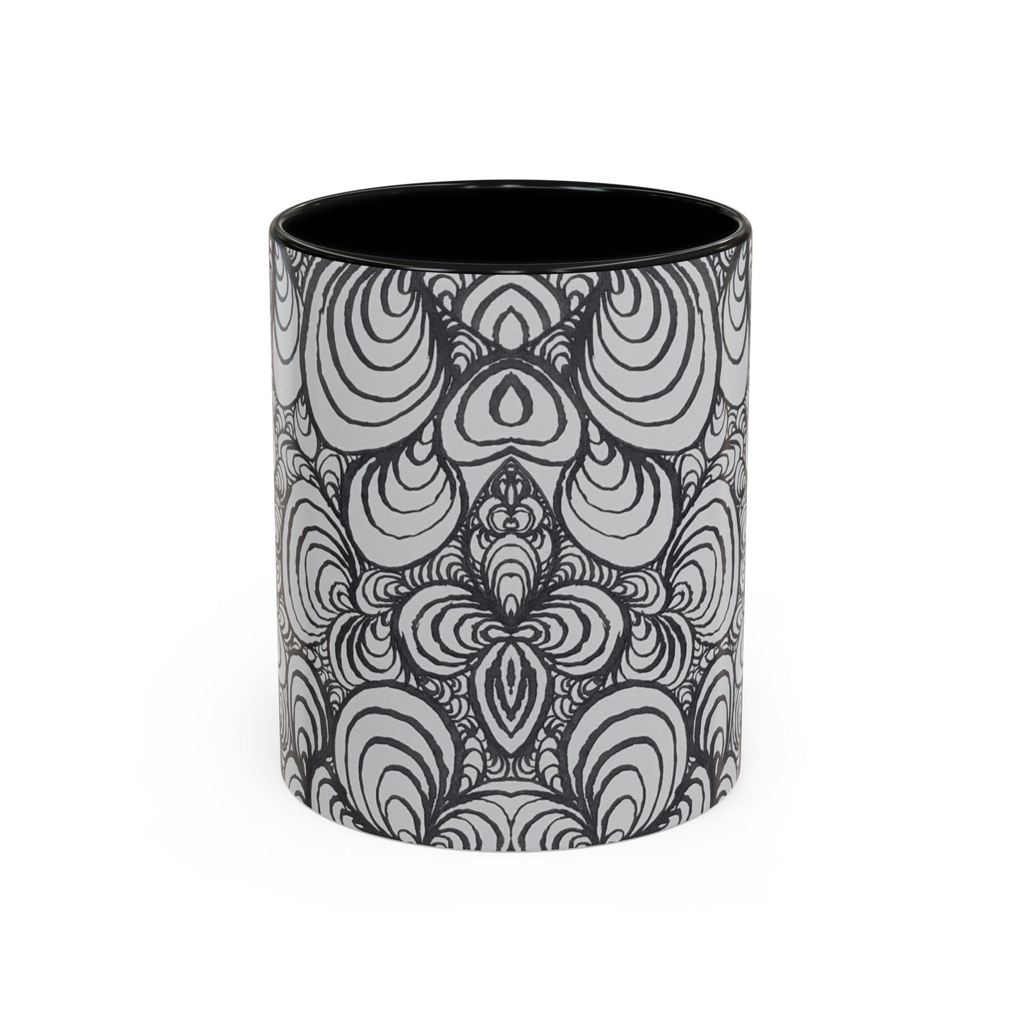 11oz Original Line Art Mug - Puzzle Panels 1