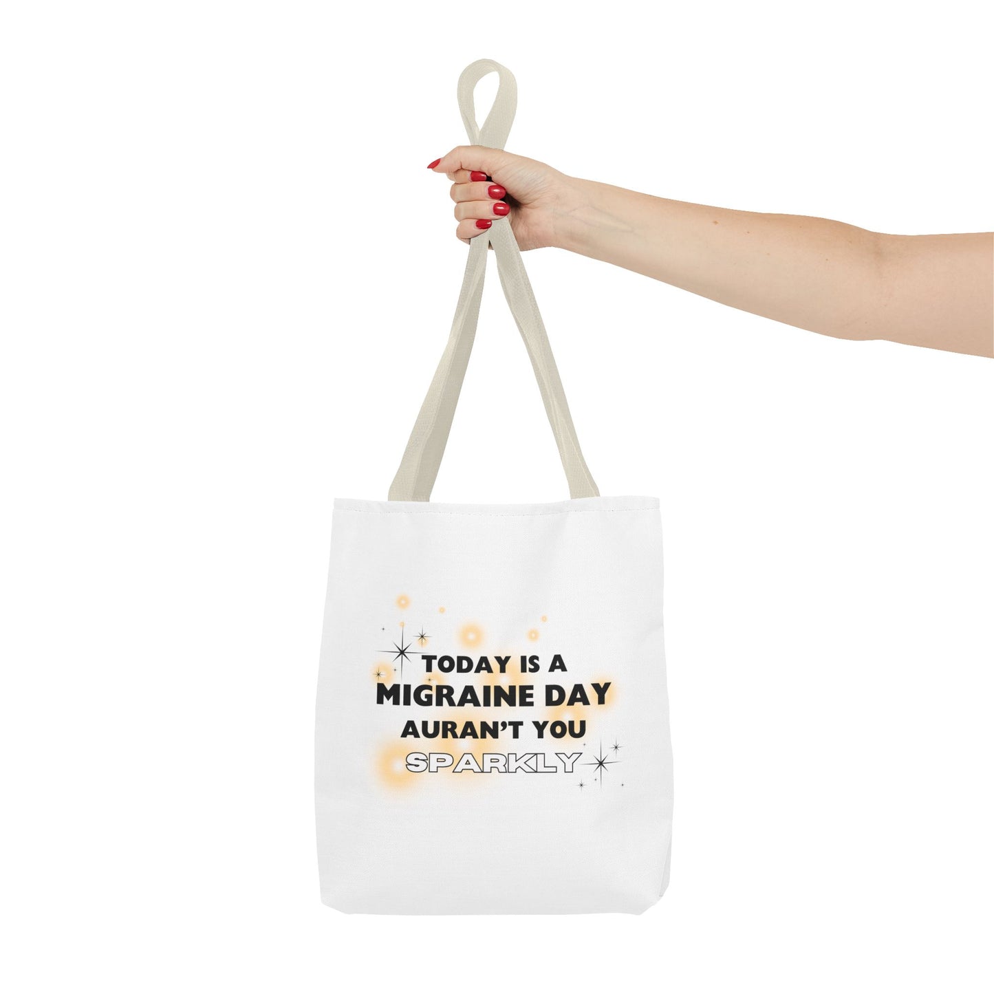 Unisex Migraine Day Invisible Illness Warrior Tote Bag