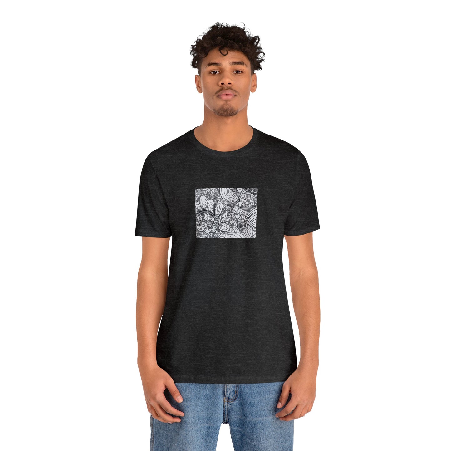 Unisex Original Art T-Shirt - Apricots Noir