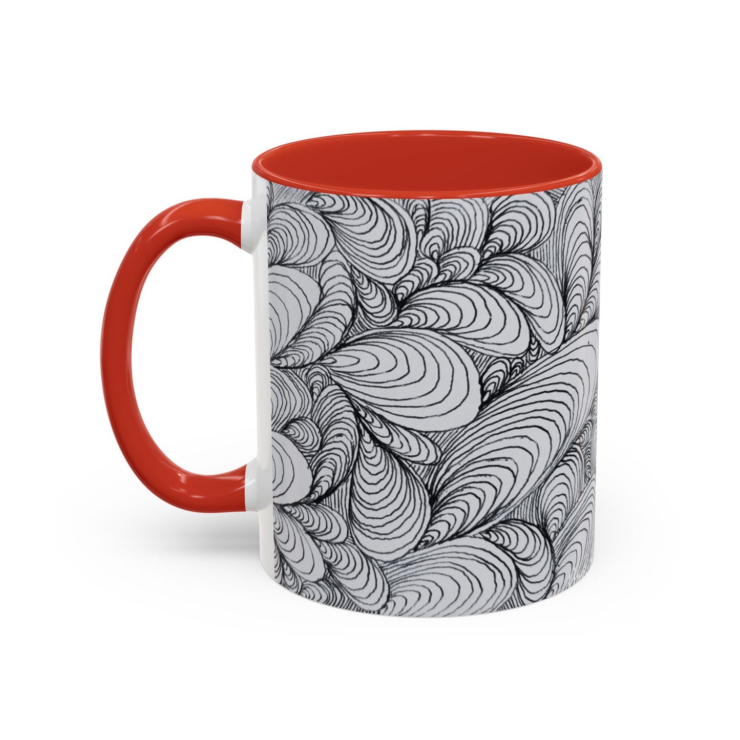 11oz/15oz Original Rough Line Art Coffee Mug