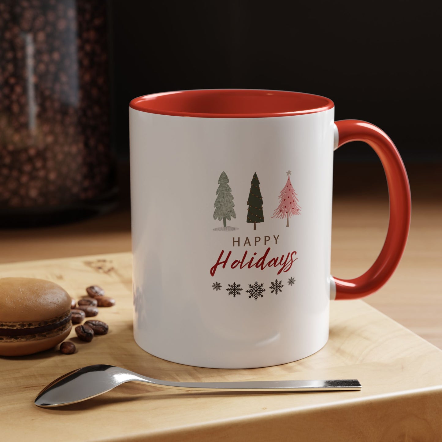 11oz/15oz Happy Holidays Seasons Greetings Fall Coffee Mug