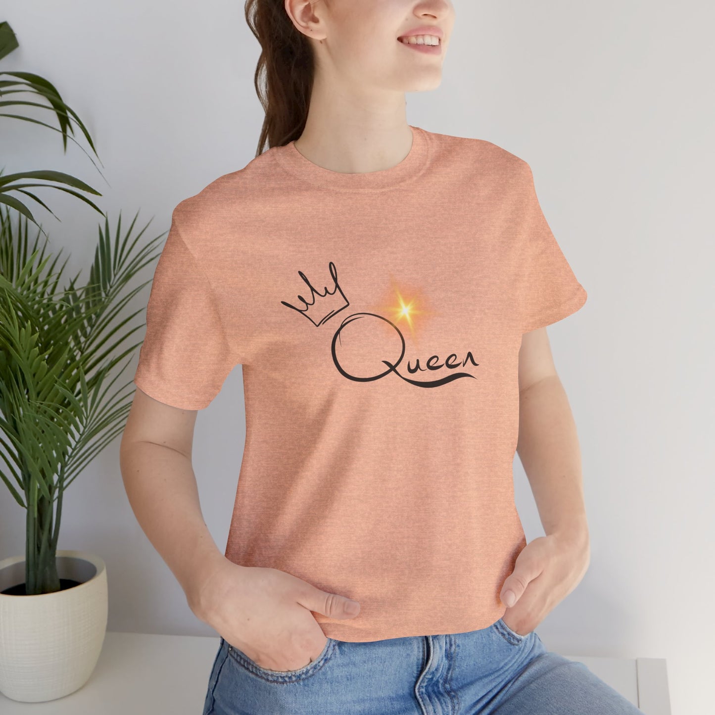 Unisex Couples Matching QUEEN T-Shirt