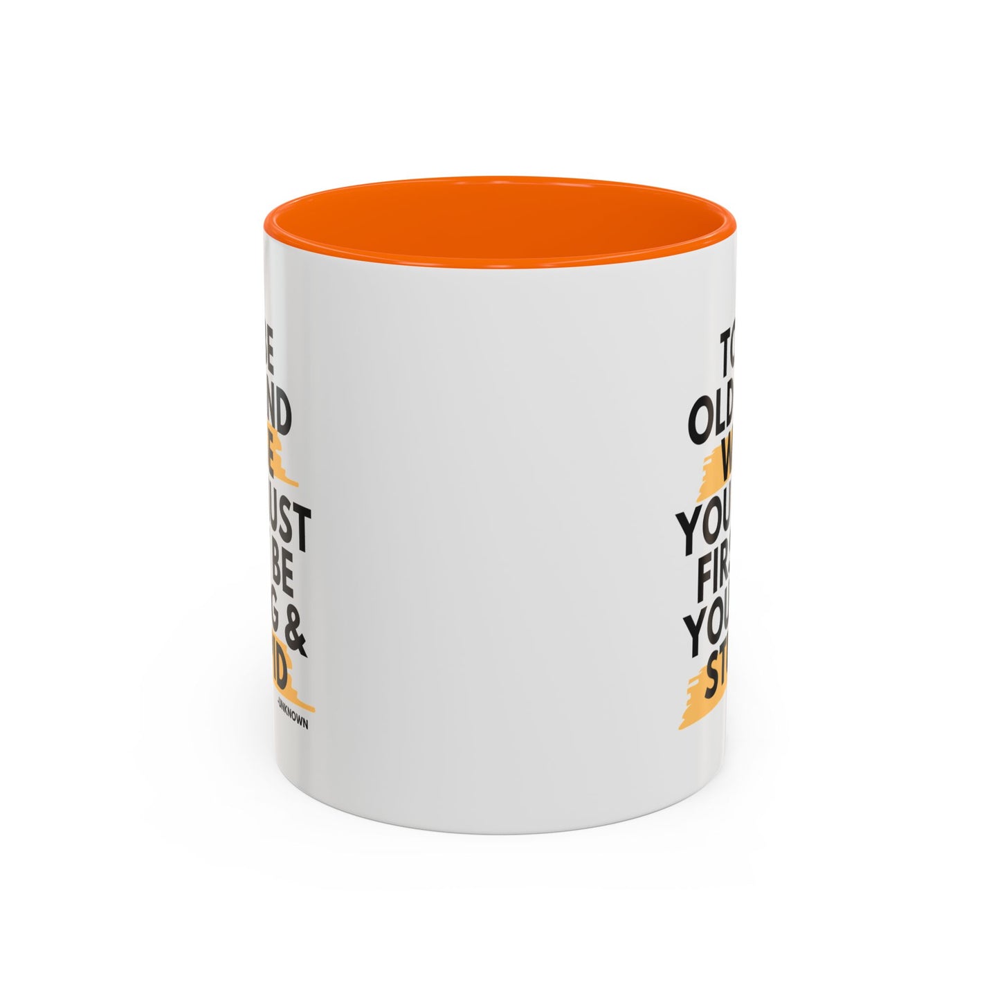 11oz/15oz Funny Old and Wise Young and Stupid Coffee Mug