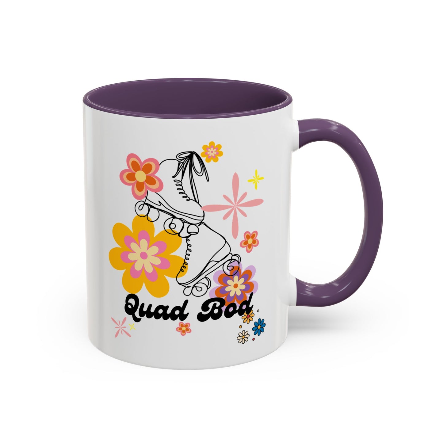 11oz/15oz Retro Vibes Roller Skate Quad Bod Coffee Mug