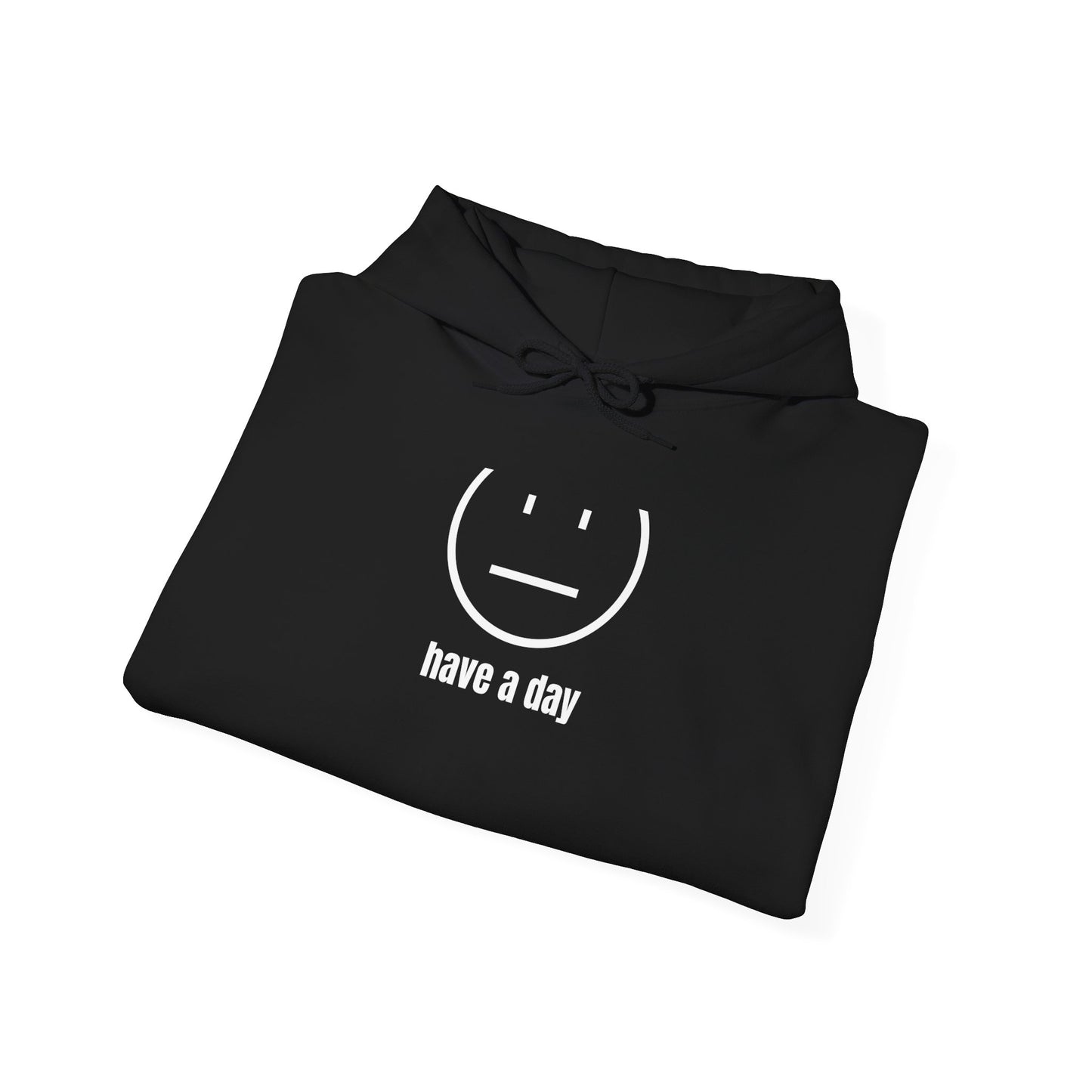 Unisex Heavy Blend™ Straight Face Have A Day Hooded Sweatshirt