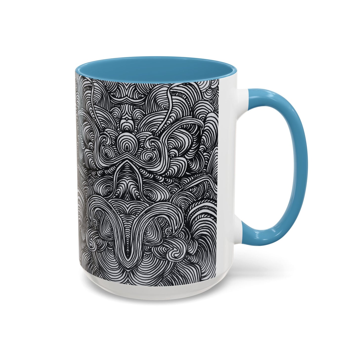 11oz/15oz Original Line Art Coffee Mug - Liquid