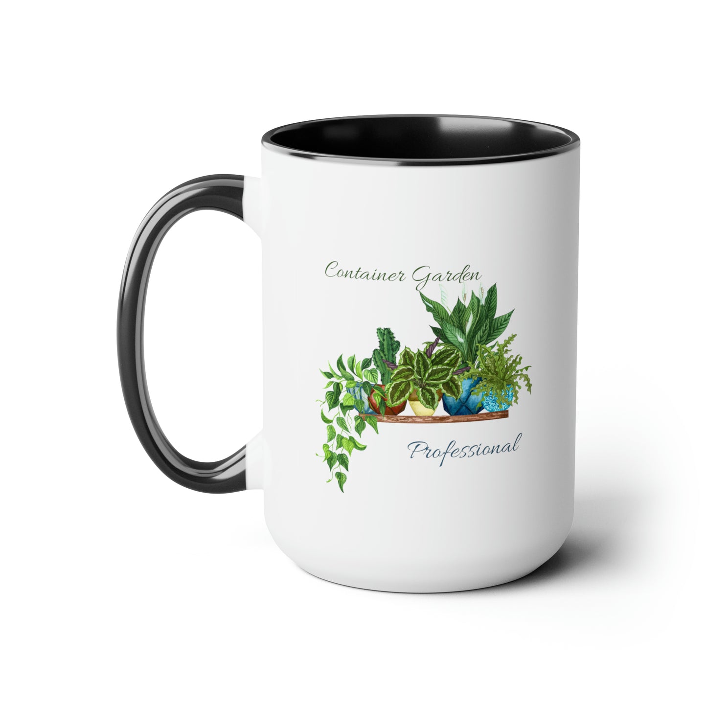 15oz Garden Themed Coffee Mug Container Garden Professional