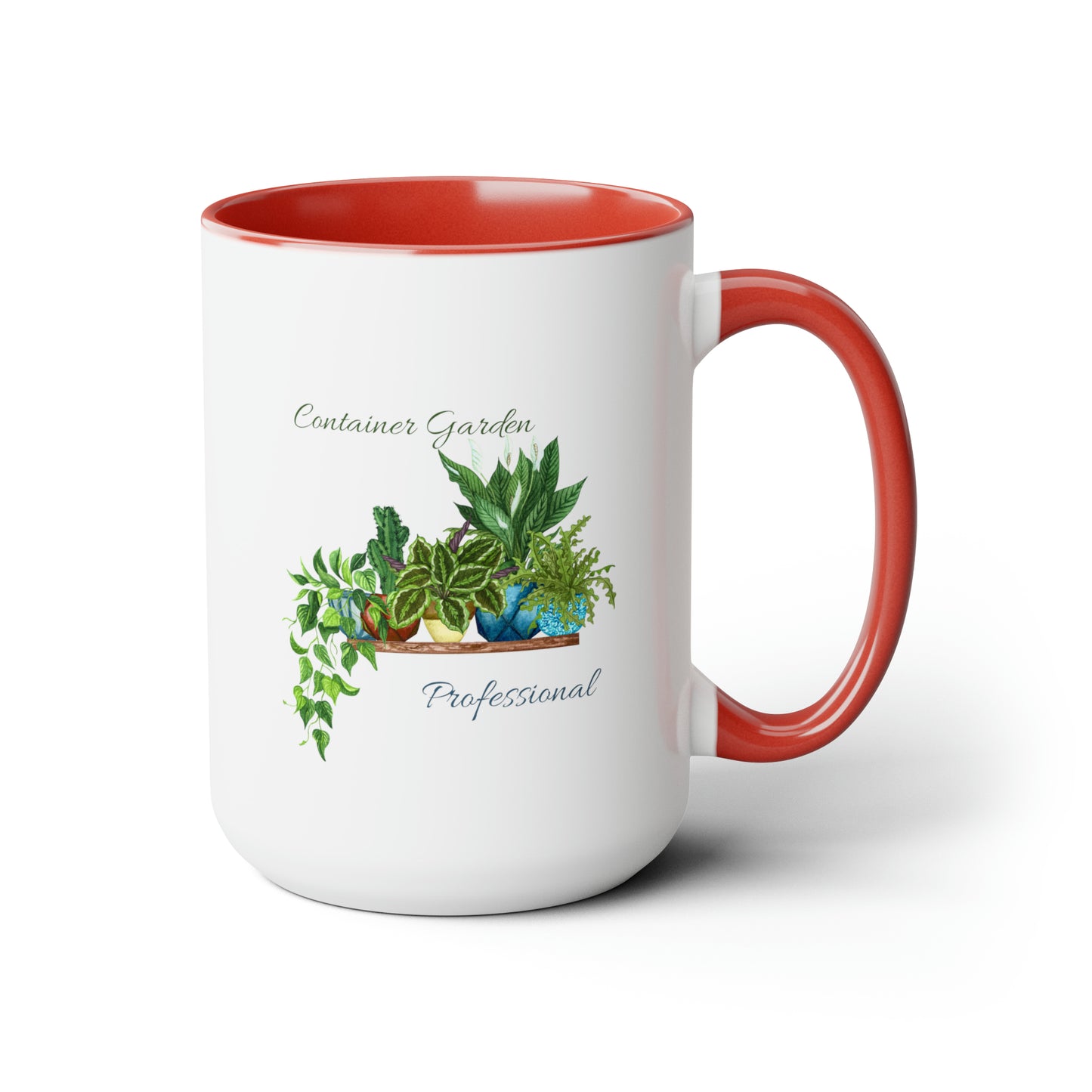 15oz Garden Themed Coffee Mug Container Garden Professional