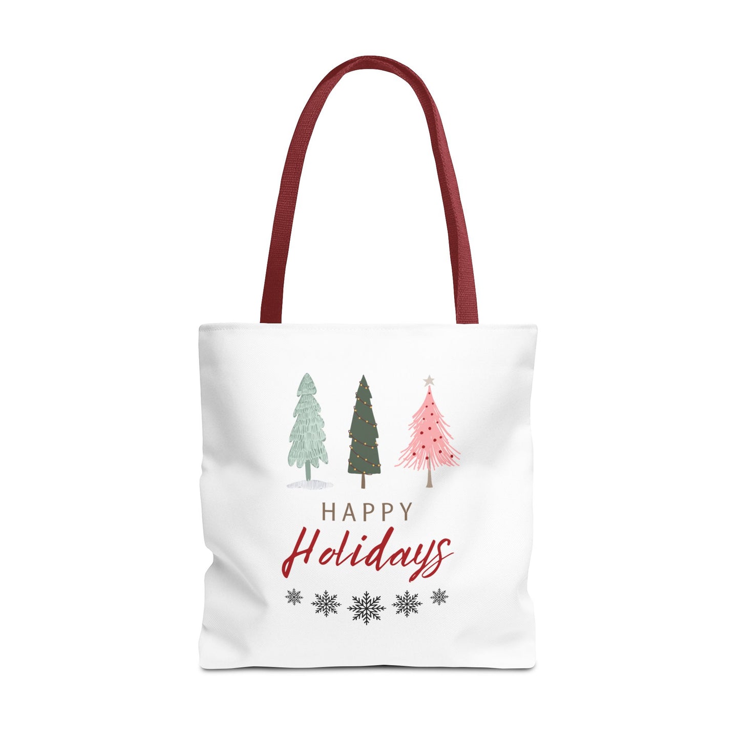 Unisex Happy Holidays Seasons Greetings Fall Tote Bag