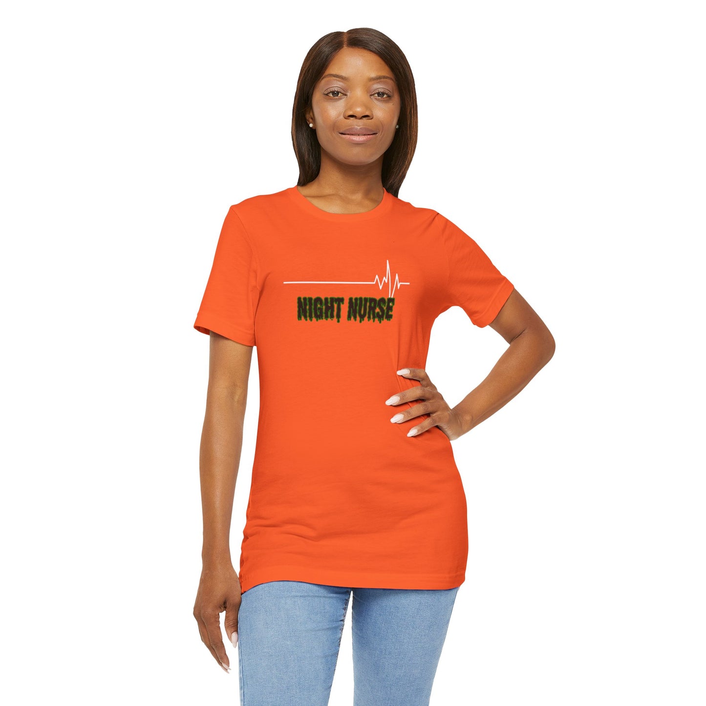 Unisex Night Nurse Fall Halloween Trick Or Treating T-Shirt