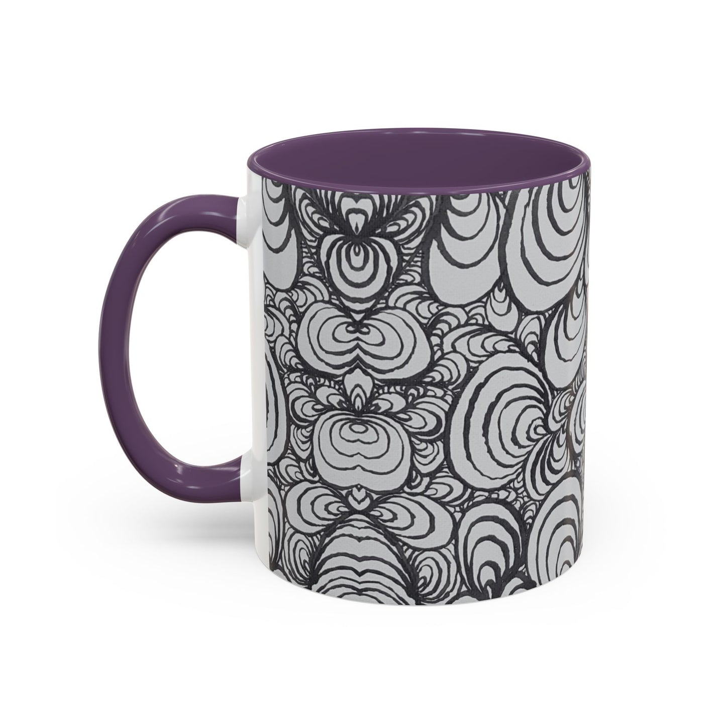 11oz/15oz Original Line Art Mug - Puzzle Panels 1