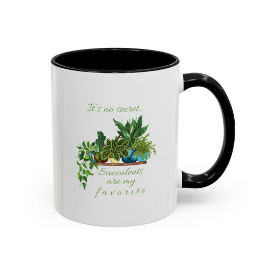11oz/15oz Garden Themed Succulent Plant Parent Container Gardener Succulents Are My Favorite Coffee Mug