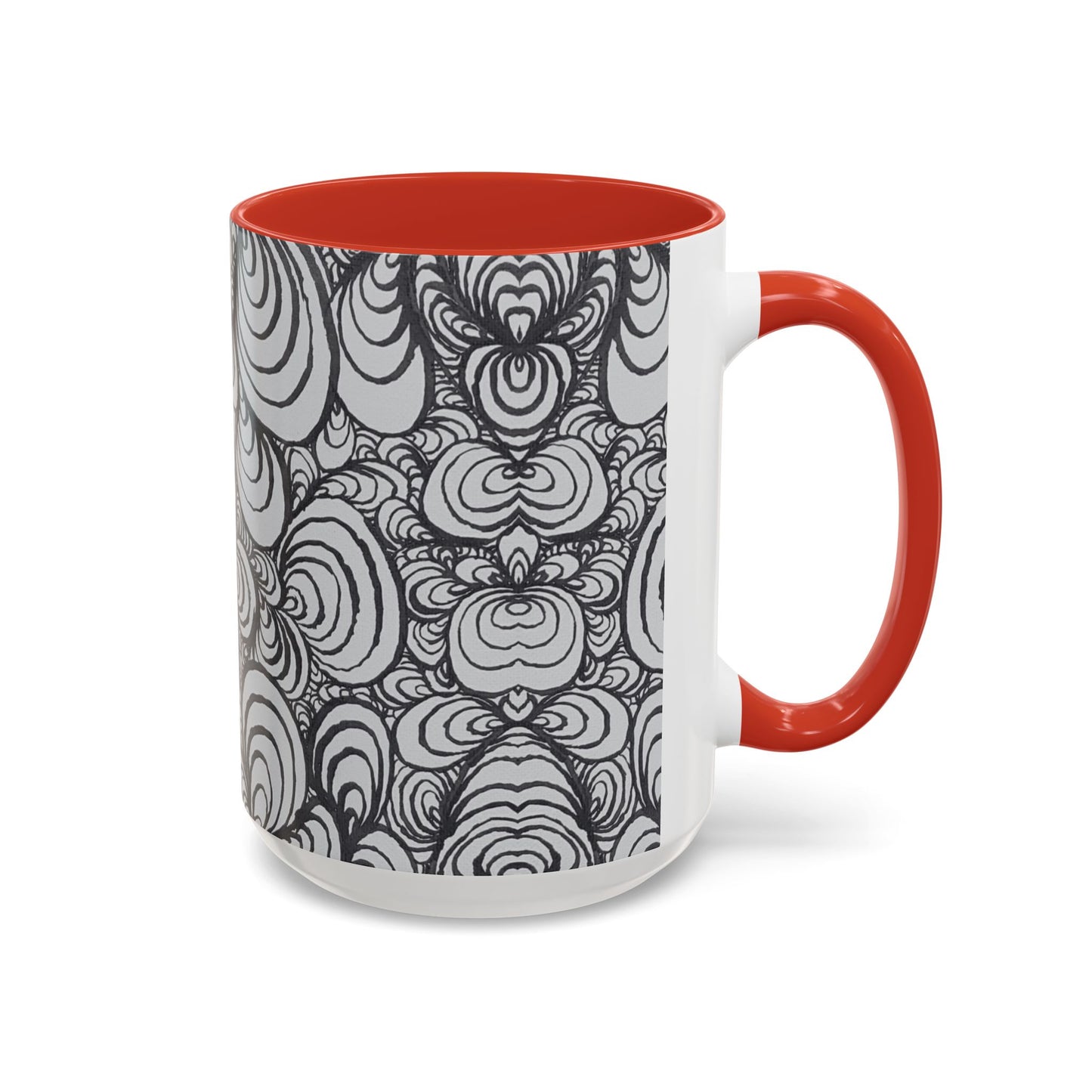 11oz/15oz Original Line Art Mug - Puzzle Panels 1