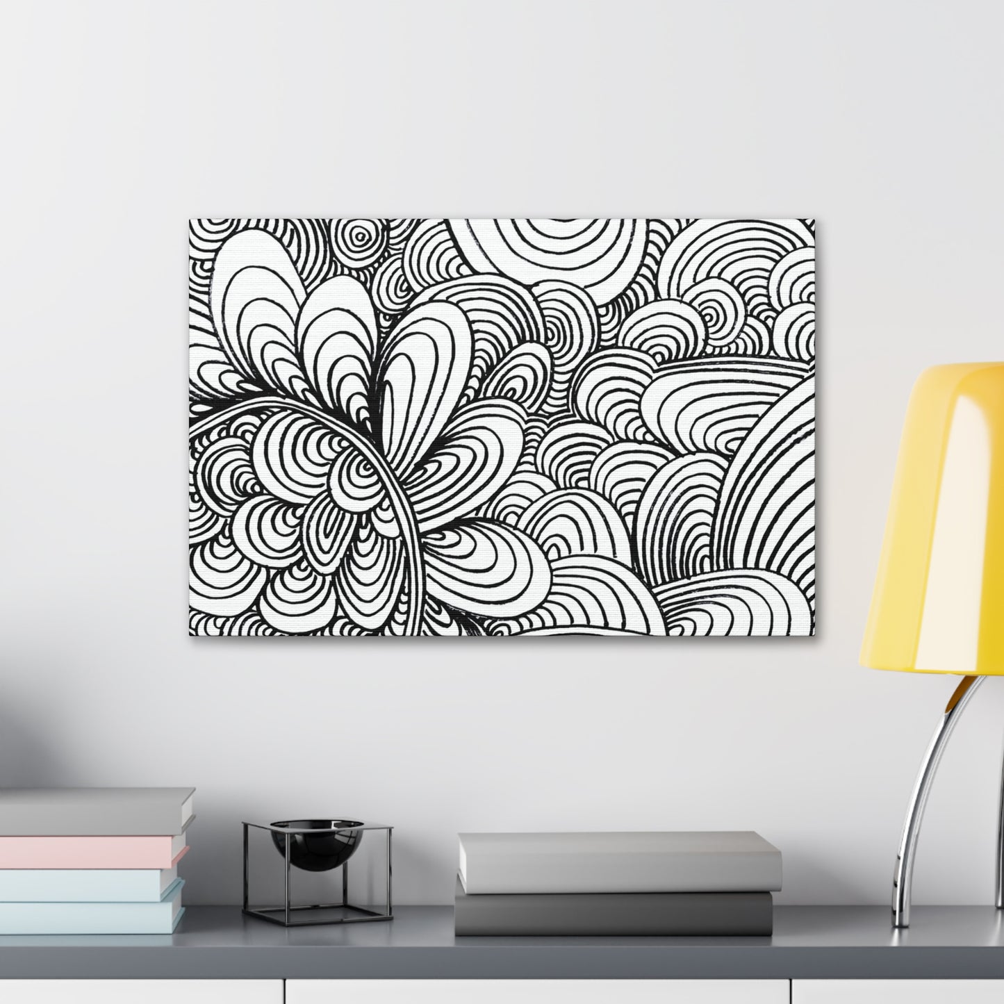 Original Art Canvas Gallery Wraps - Apricots Noir