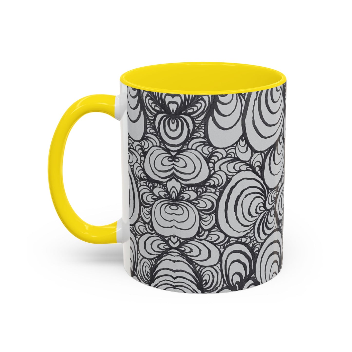 11oz/15oz Original Line Art Mug - Puzzle Panels 1