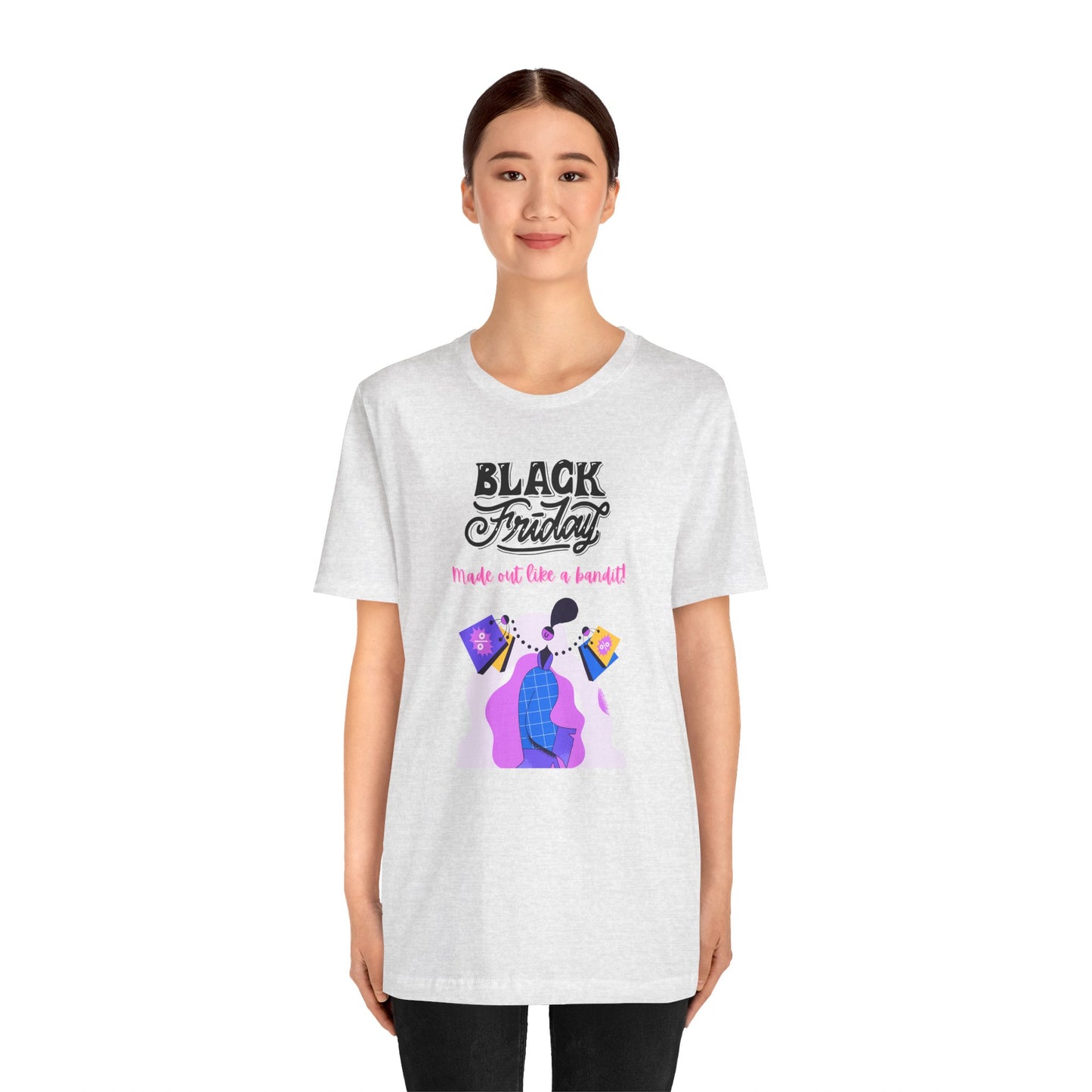 Unisex Jersey Short Sleeve Black Friday Sales T-Shirt