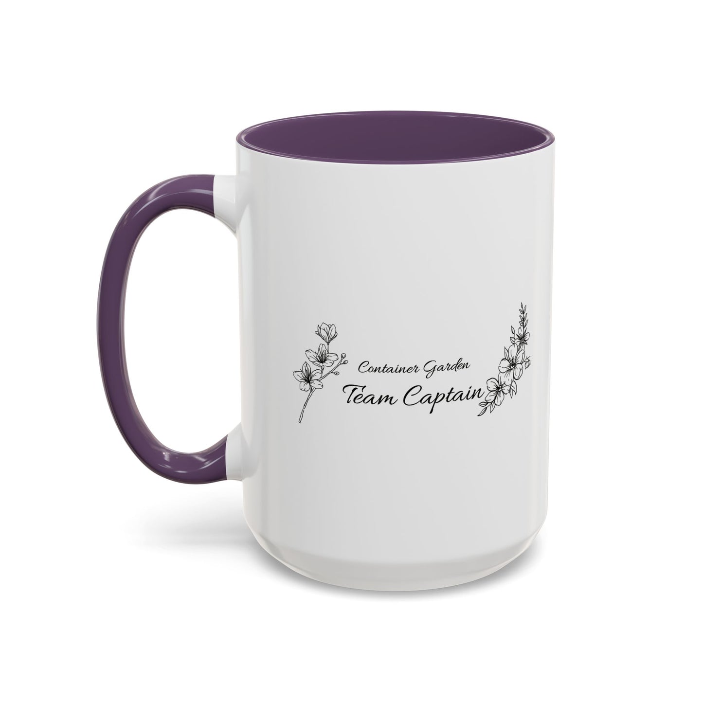 11oz/15oz Garden Themed Container Garden Team Captain Coffee Mug
