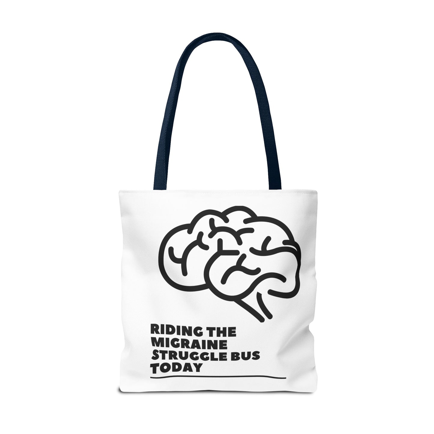 Unisex Migraine Day Invisible Illness Warrior Tote Bag