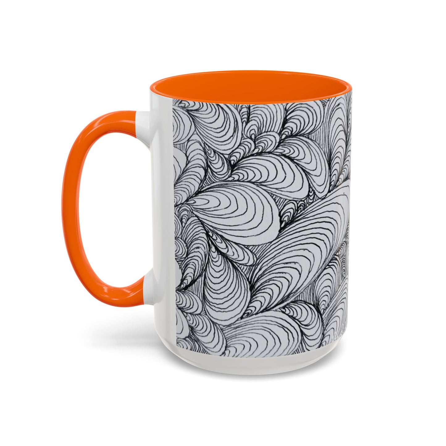 11oz/15oz Original Rough Line Art Coffee Mug