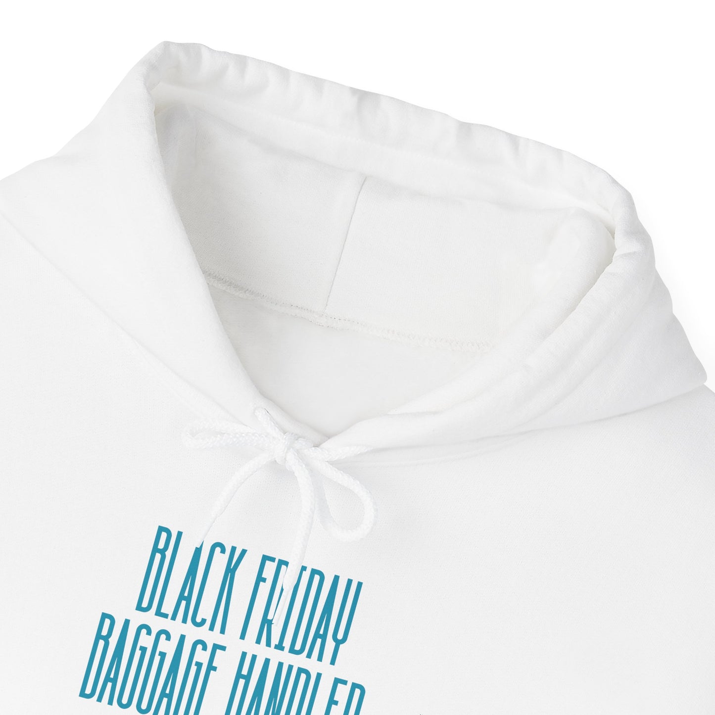 Unisex Heavy Blend™ Black Friday Christmas Sales Baggage Handler Shopping Sales Hooded Sweatshirt
