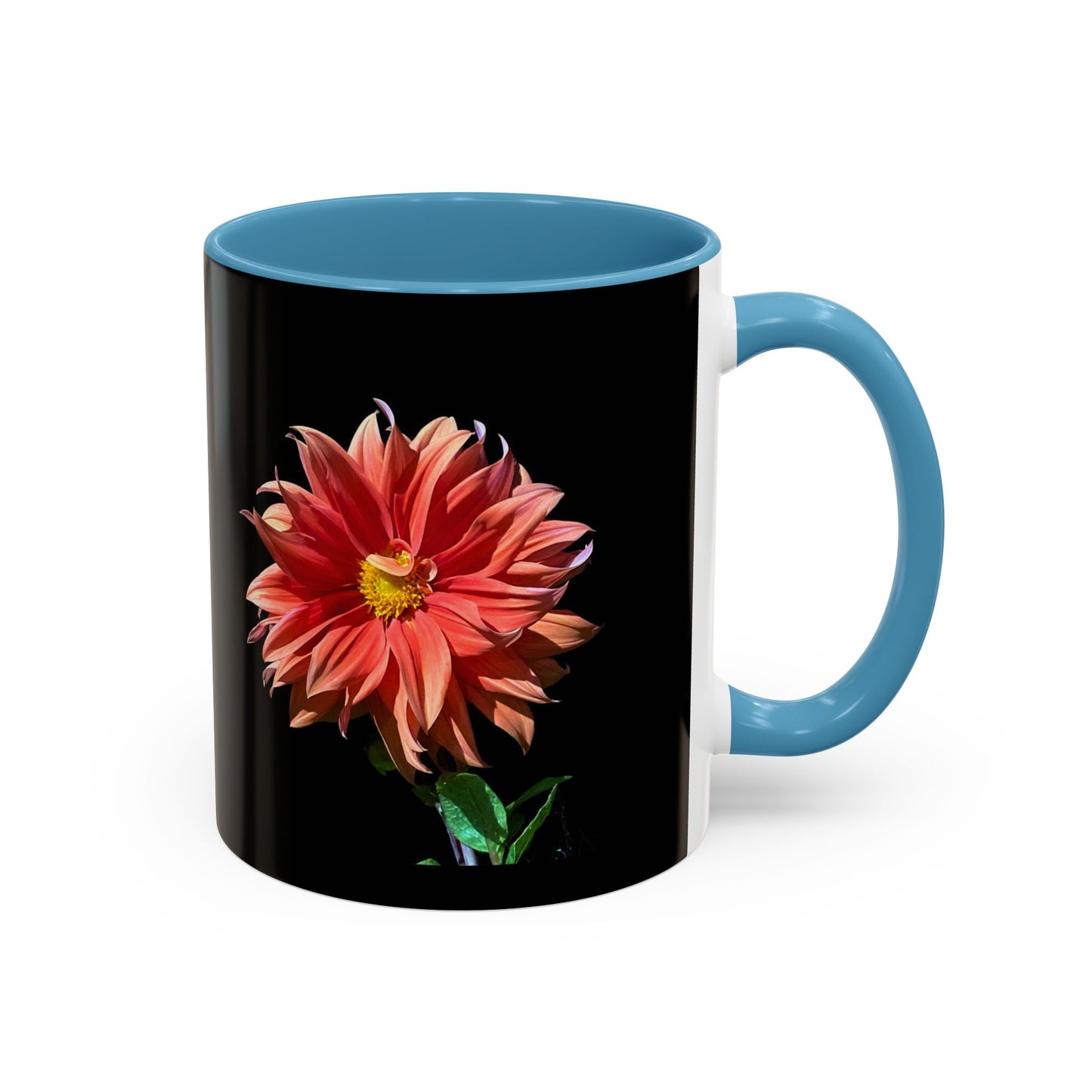11oz/15oz Dahlia Flower Coffee Mug
