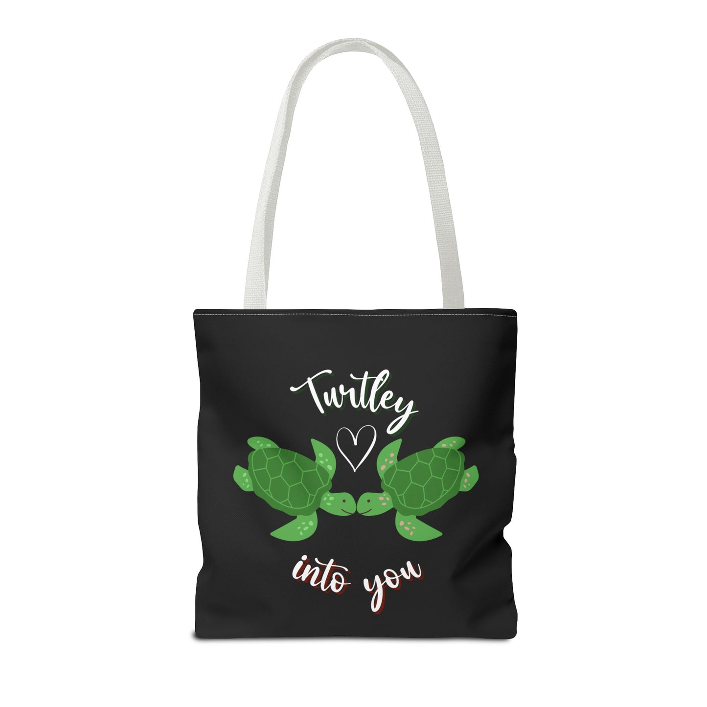 Unisex Cute Turtle Lover Turtley Into You Tote Bag